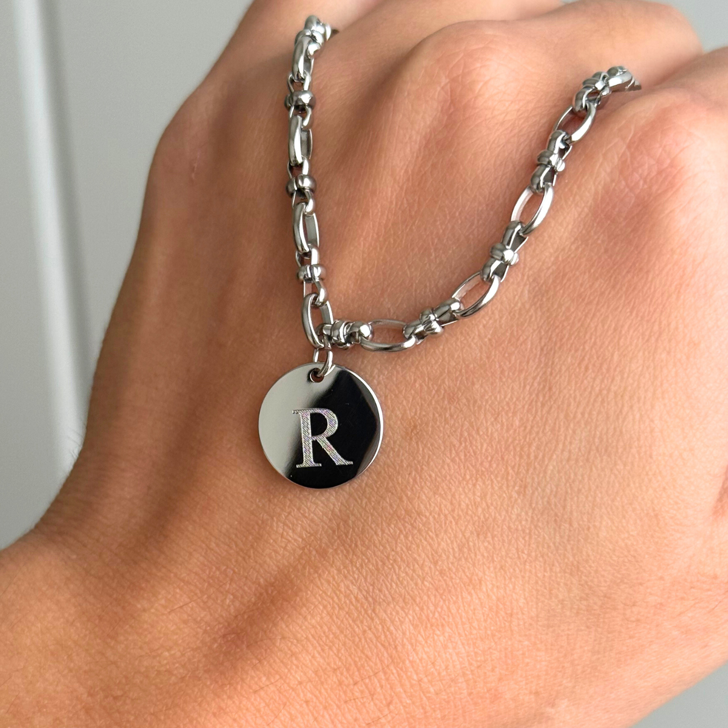 CHARM REDONDO 15 SILVER