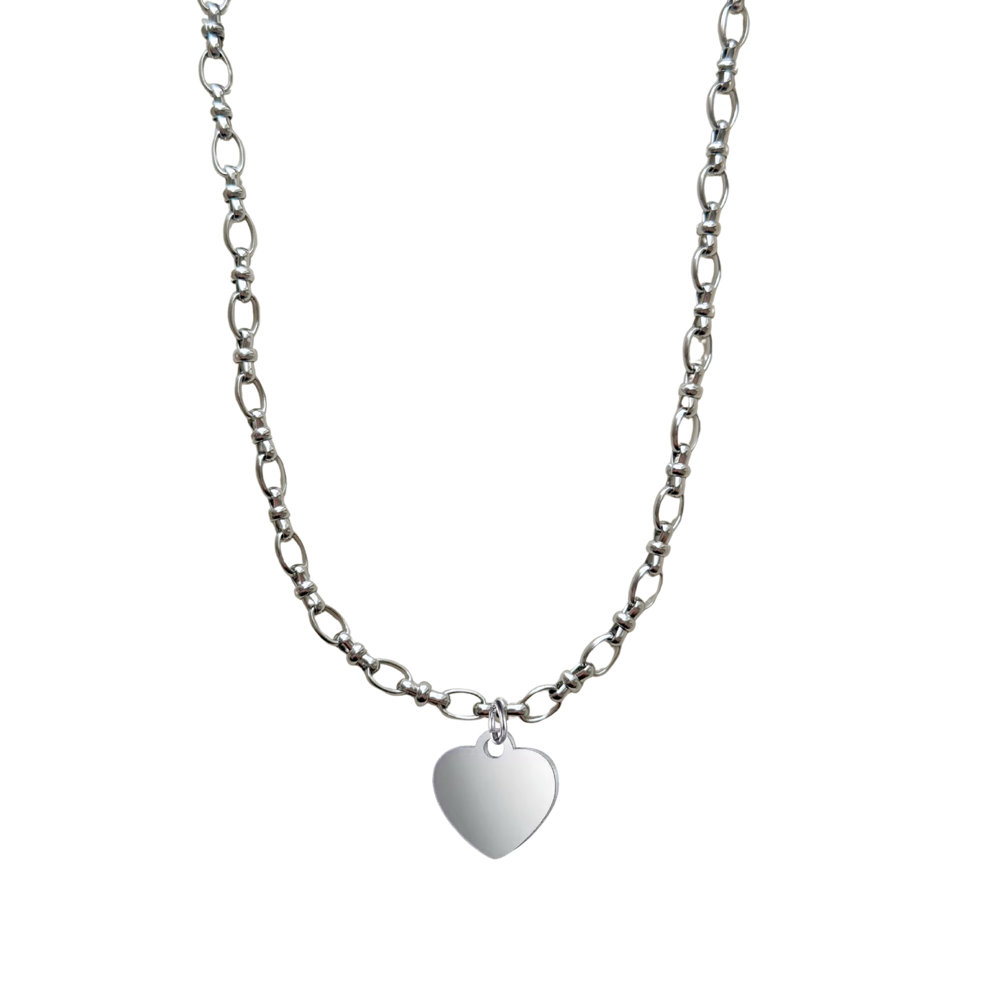 CADENA CONCHITA + CHARM CORAZON