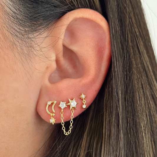 PIERCING TRIES GOLD