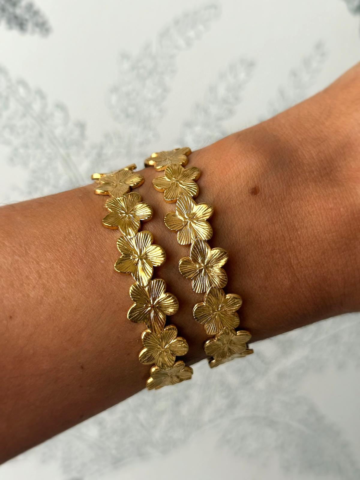 PULSERA BLOSSOM GOLD