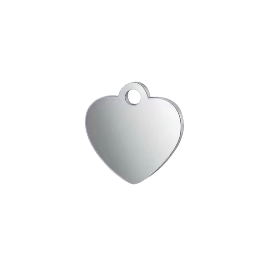 CHARM CORAZON 15 SILVER