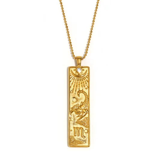 COLLAR SCORPIO GOLD