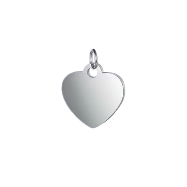 CHARM CORAZON 15 SILVER