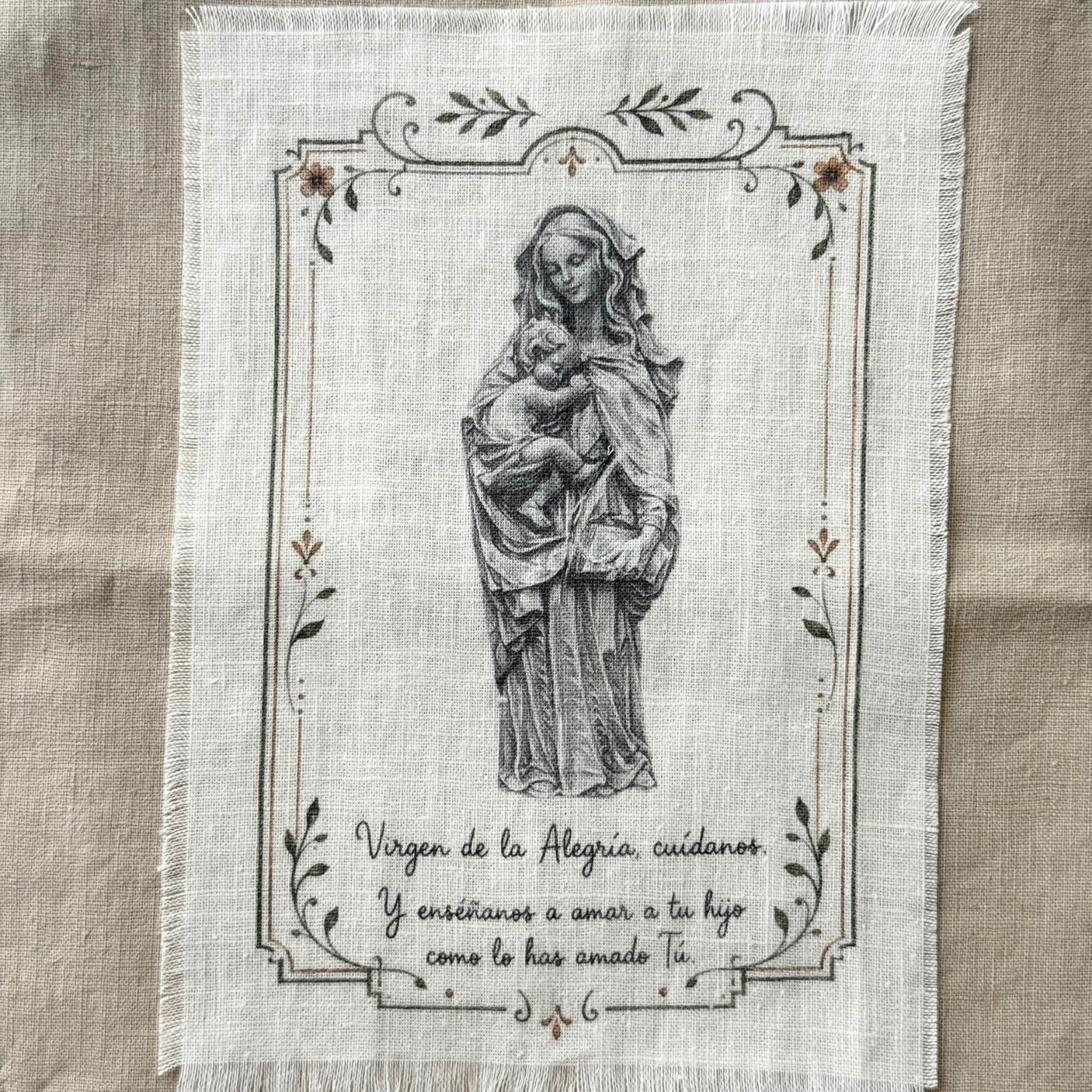 REVELADO LINO VIRGEN DE LA ALEGRÍA 13X18cm