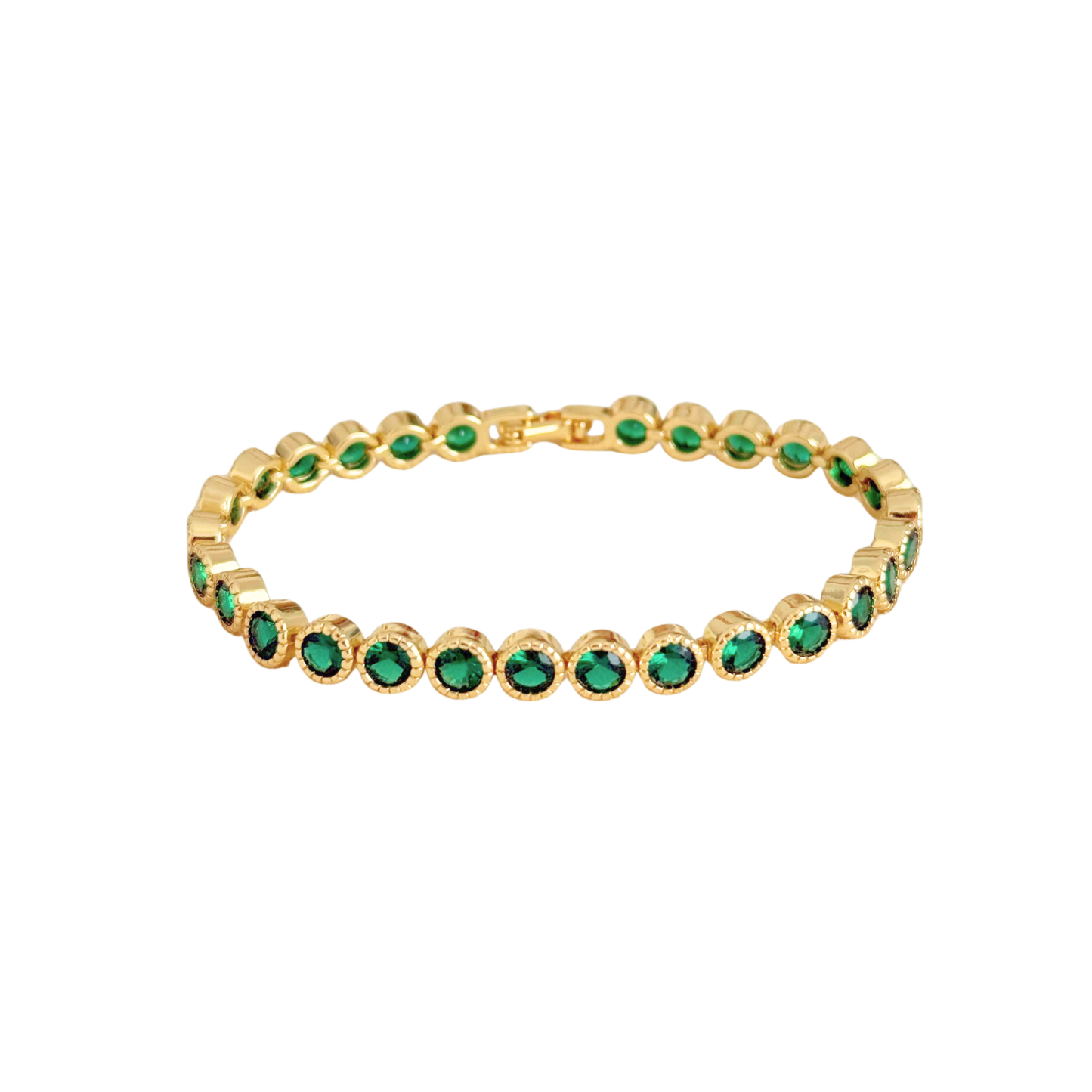 PULSERA TENIS GREEN