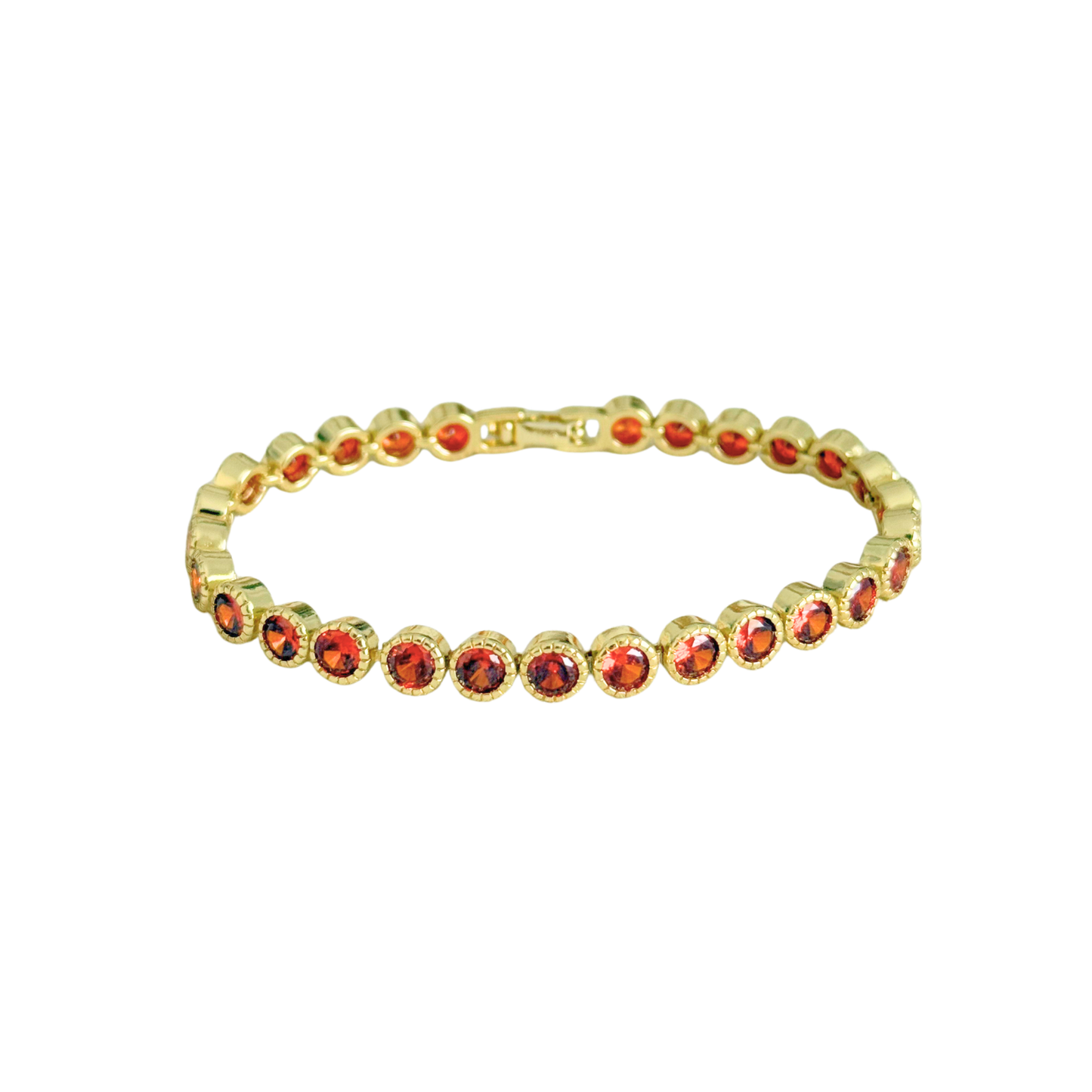PULSERA TENIS ORANGE