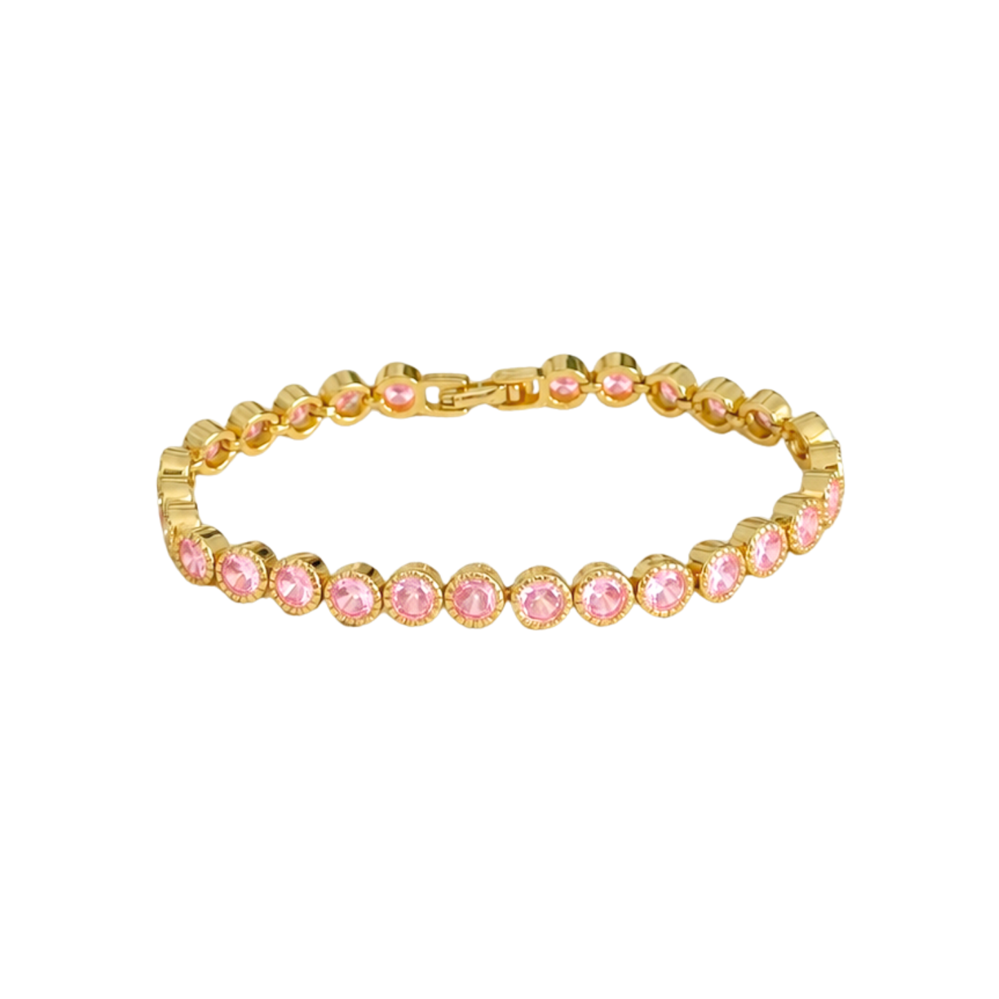 PULSERA TENIS PINK