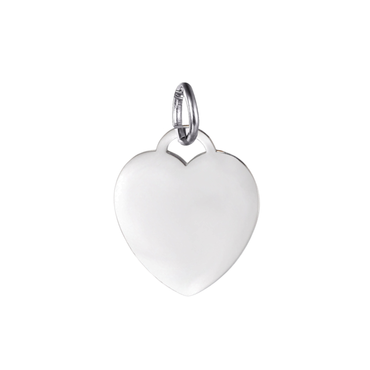 CHARM CORAZON 25 SILVER