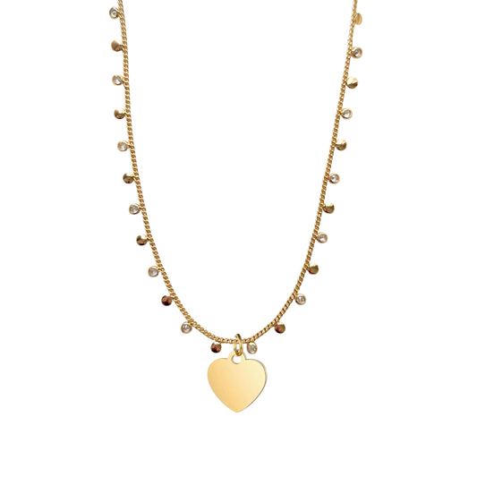 CADENA CARLA + CHARM CORAZON