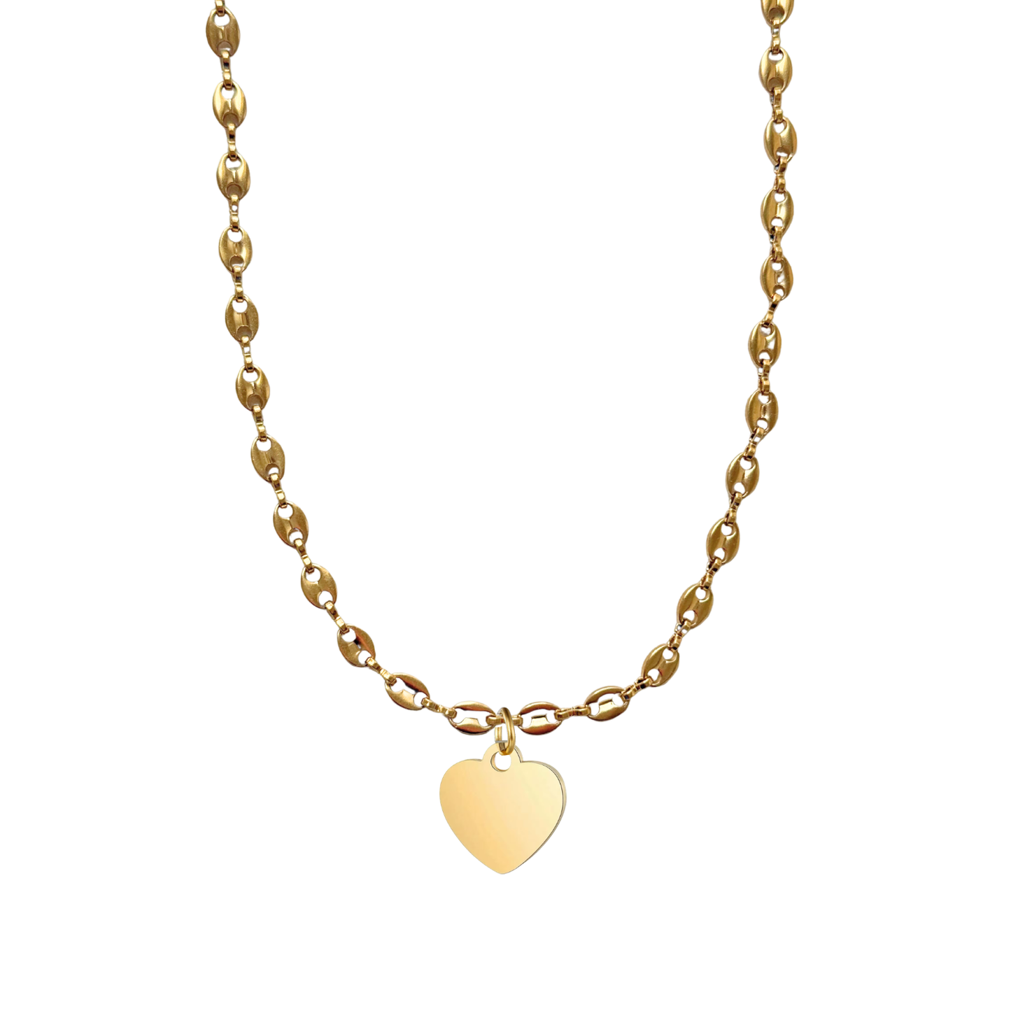 CADENA CARMEN GOLD + CHARM CORAZON