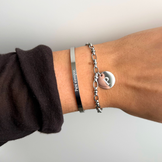CHARM REDONDO 15 SILVER