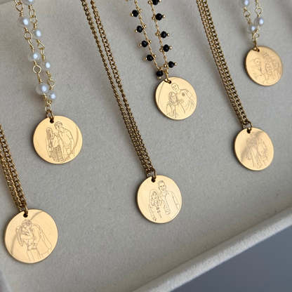 CHARM REDONDO 15 GOLD