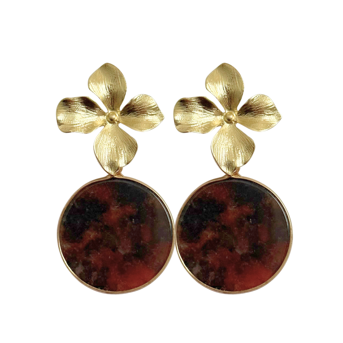 PENDIENTES ALBA MARRON