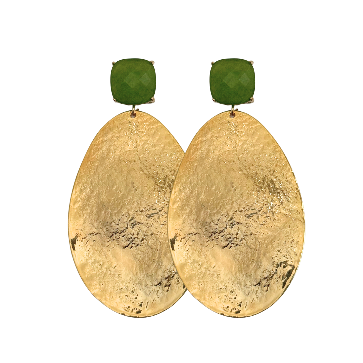 PENDIENTES ESTRELLA VERDE