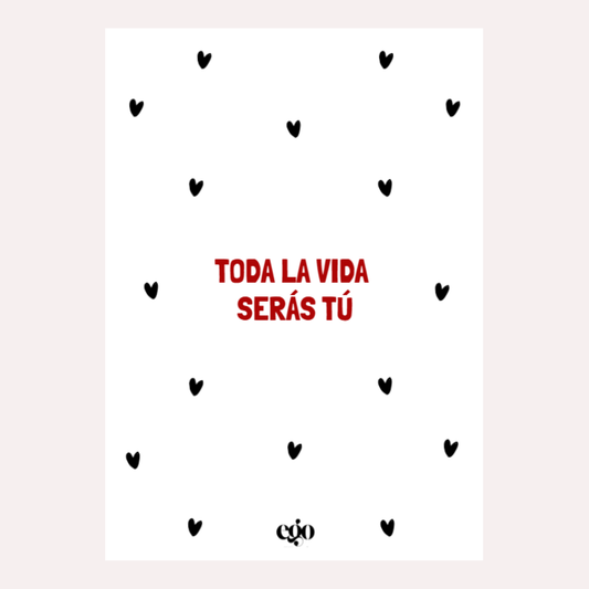 TARJETA SERÁS TÚ