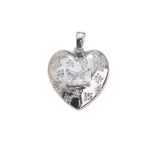 CHARM NAIA SILVER
