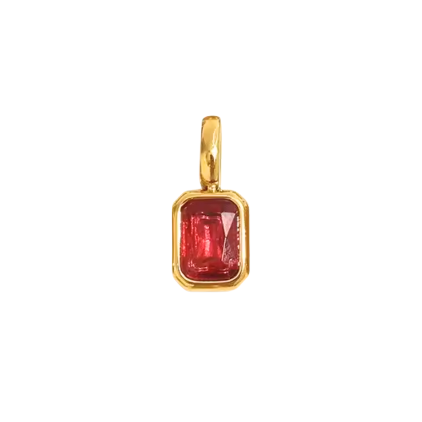 CHARM ZIA RUBY GOLD