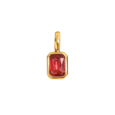 CHARM ZIA RUBY GOLD