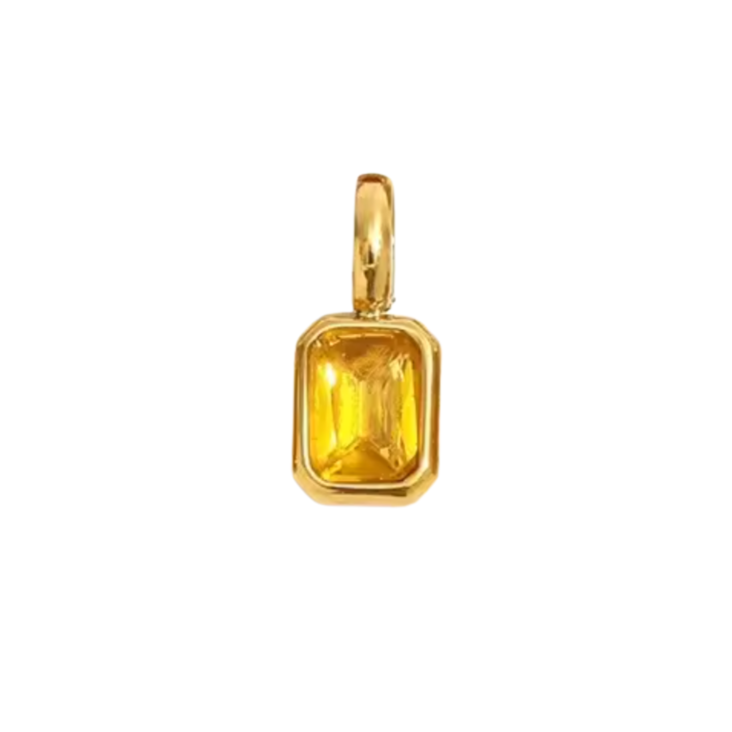 CHARM ZIA CITRINE GOLD