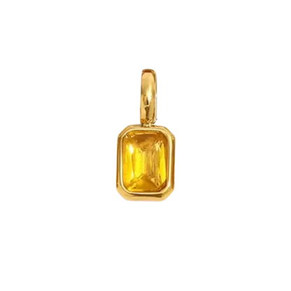 CHARM ZIA CITRINE GOLD
